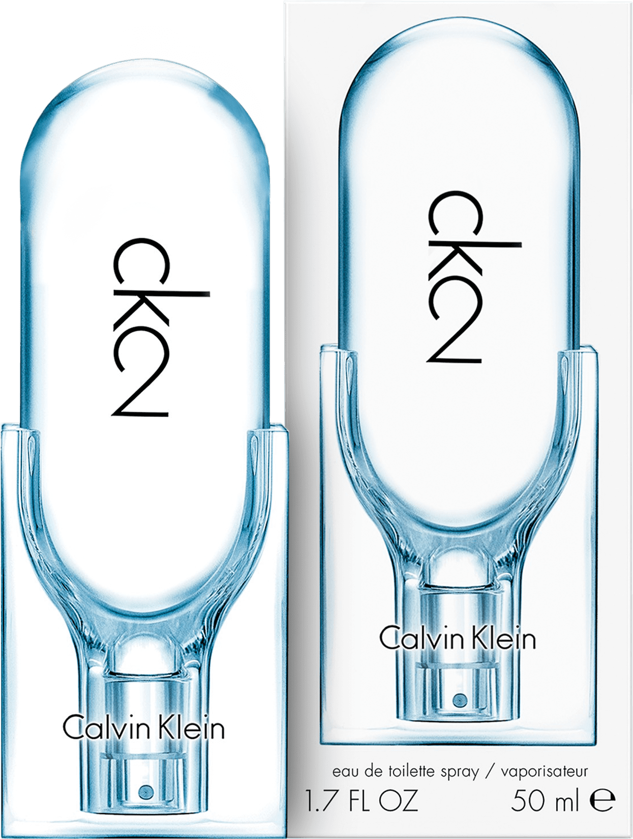 CK2 Calvin Klein Eau de Toilette - Perfume Unissex 50ml