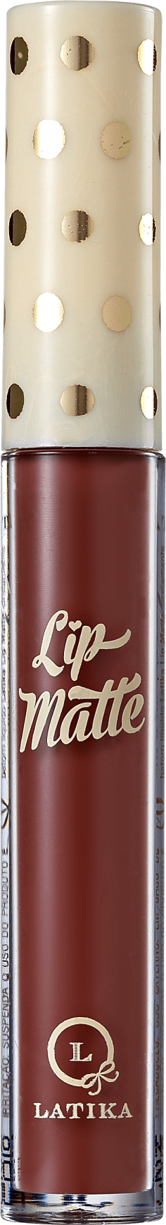 Latika Lip Nude Nº 33 - Batom Líquido Matte 4ml