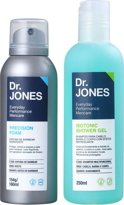 Kit Dr. Jones The Everyday Pack (2 produtos + Estojo)