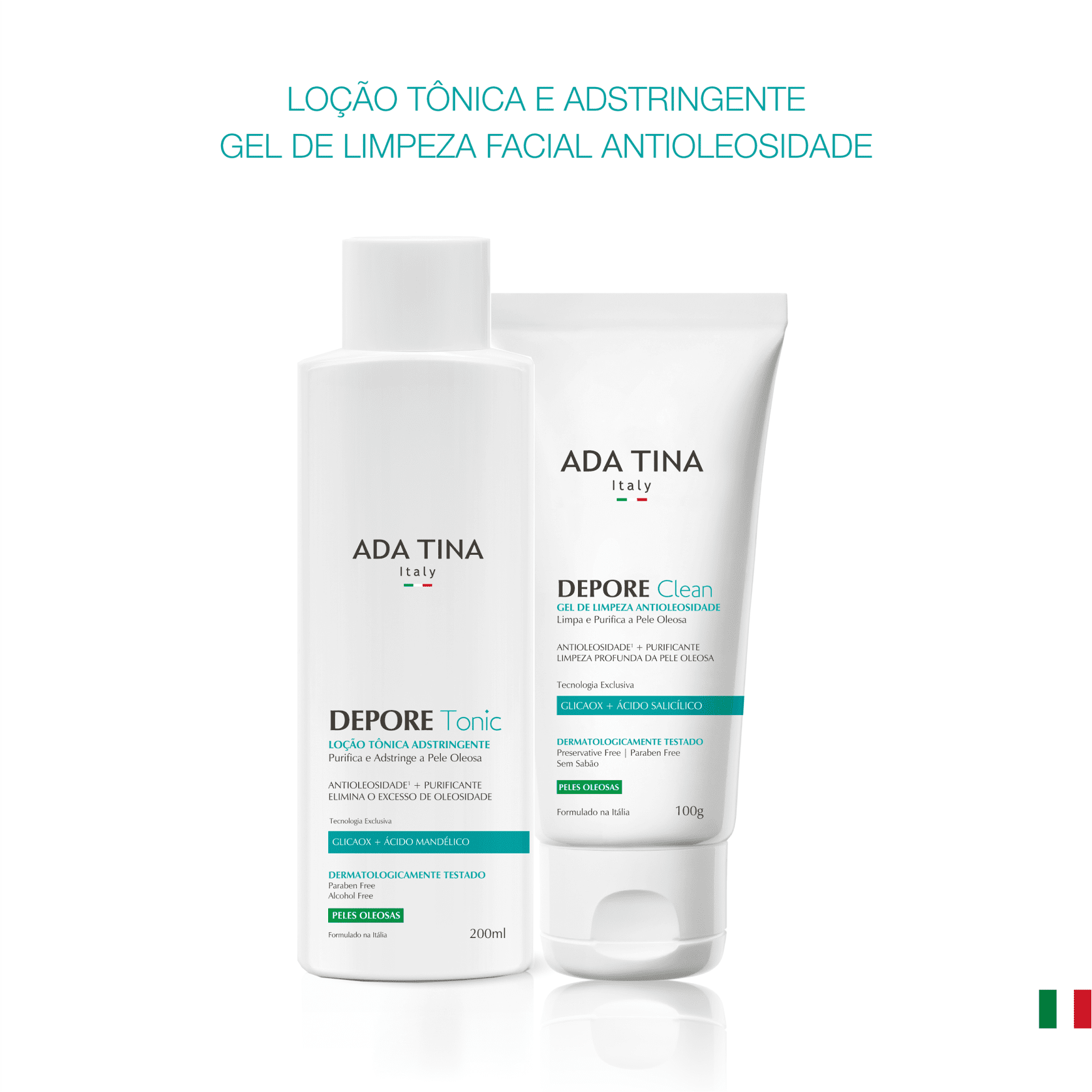 Kit Ada Tina Depore Clean Pele Purificada (2 produtos)
