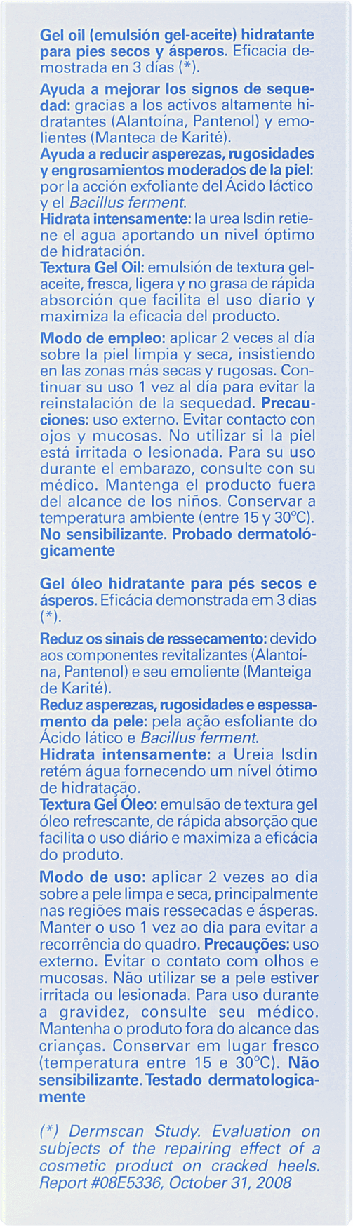 ISDIN Ureadin Podos - Óleo Gel Hidratante para os Pés 75ml