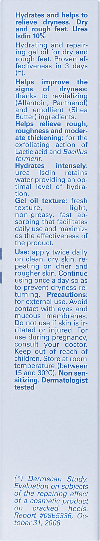 ISDIN Ureadin Podos - Óleo Gel Hidratante para os Pés 75ml
