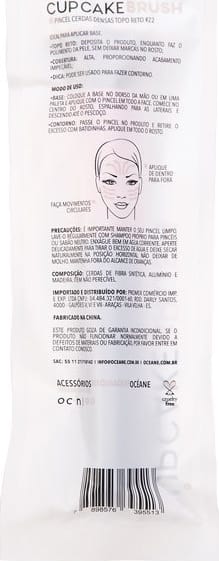 Océane Cupcake - Pincel para Maquiagem