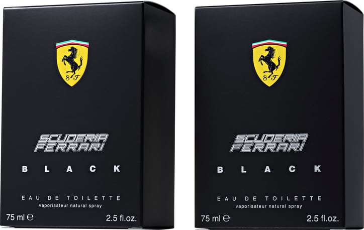 Conjunto Scuderia Ferrari Black Masculino - Eau de Toilette 2x75ml
