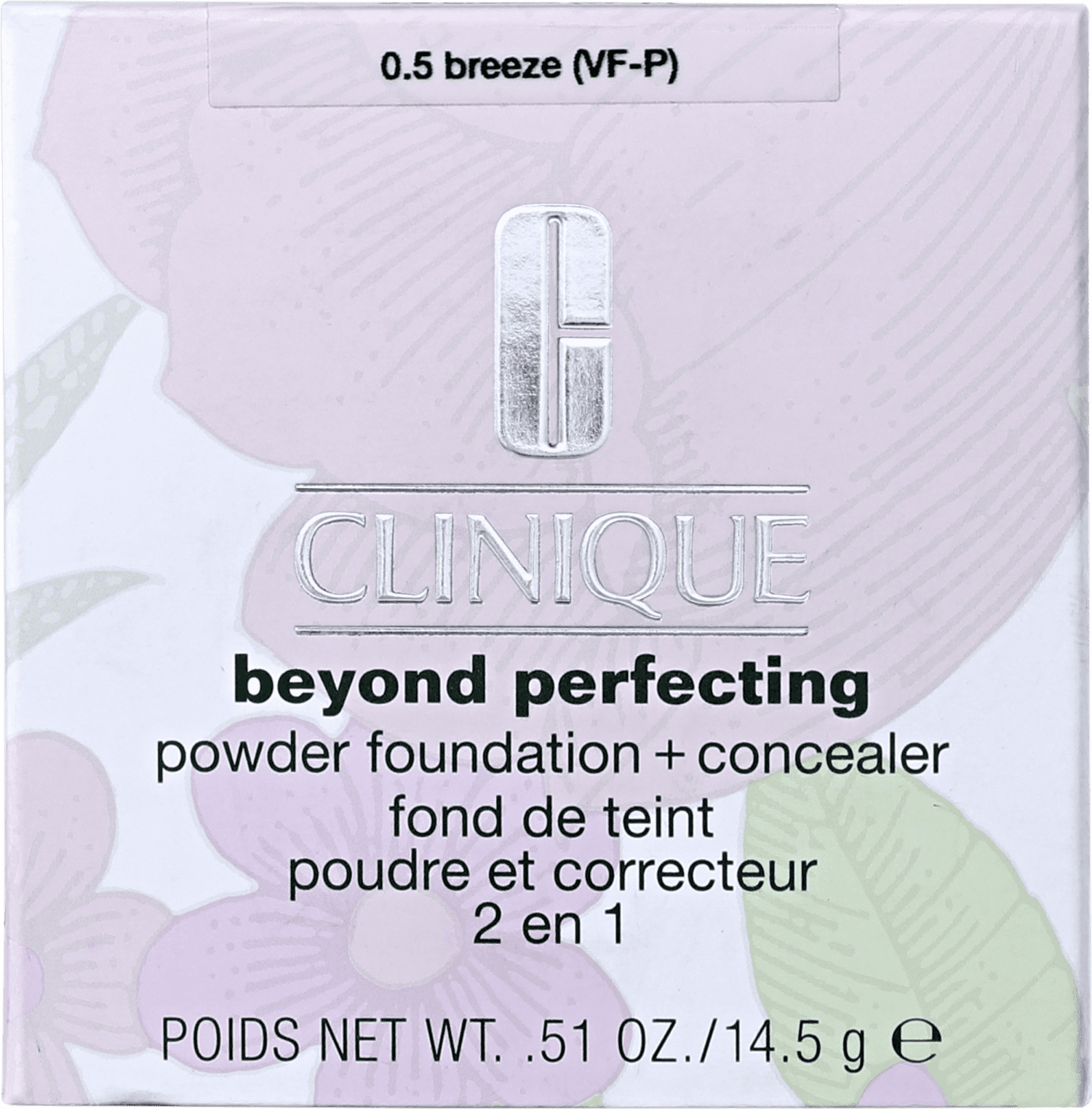 Clinique Beyond Perfecting Powder Foundation + Concealer Breeze - Base em Pó 14,5g