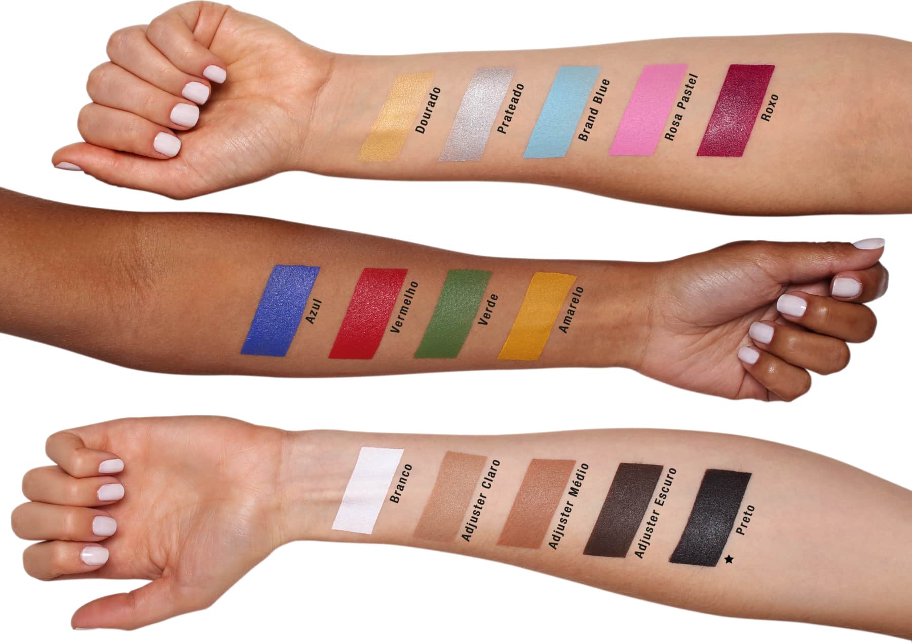Catharine Hill Clown Make-up Waterproof Mini Preto - Sombra Matte 4g