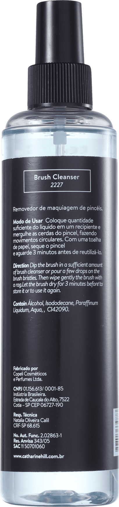 Catharine Hill Brush Cleanser 2227 - Limpador de Pincéis 250ml