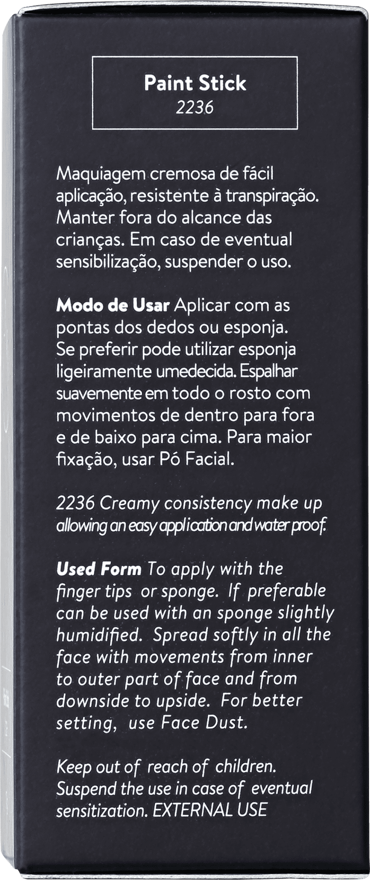 Catharine Hill Paint Stick Water Proof 2236 Claríssimo - Base em Bastão 17g