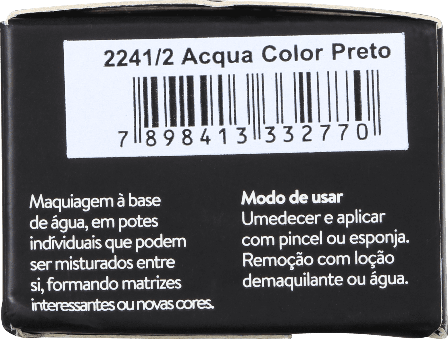 Catharine Hill Acqua Color 2241 Preto - Tinta 20g