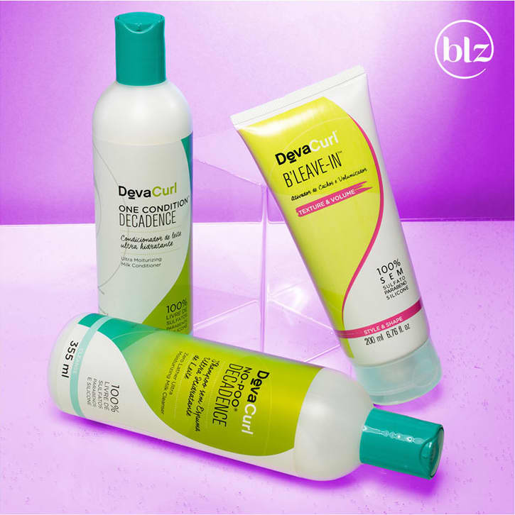 Kit Deva Curl One Condition Decadence Cachos Naturais (2 Produtos)