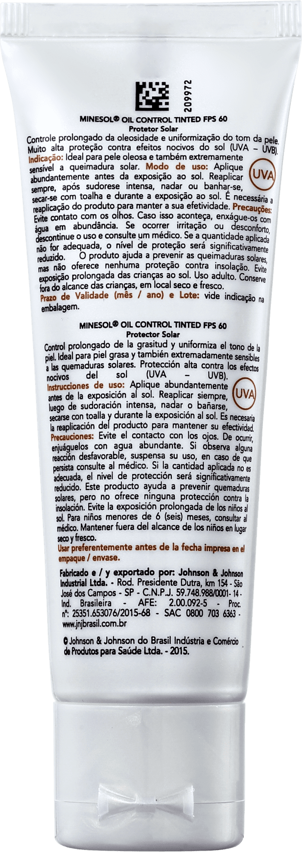 RoC Minesol Oil Control Tinted FPS 60 - Protetor Solar com Cor 50g