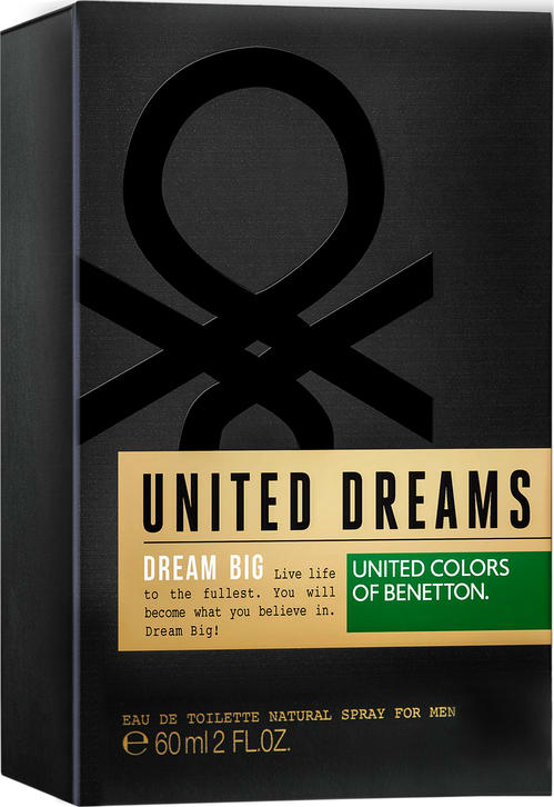 Dream Big Man Benetton Eau de Toilette - Perfume Masculino 60ml