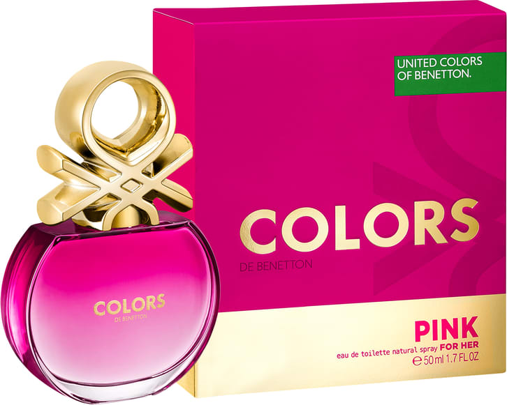 Colors Pink Benetton Eau de Toilette - Perfume Feminino 50ml