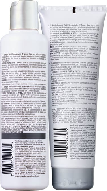 Kit L'Oréal Professionnel X-Tenso Care Duo (2 Produtos)