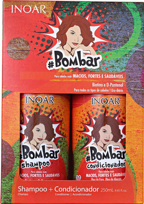 Kit Inoar Bombar Fios Saudáveis (2 Produtos)