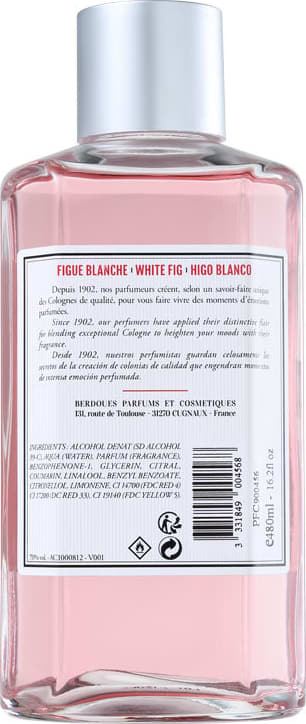 Figue Blanche 1902 Tradition Eau de Cologne - Perfume Unissex 480ml