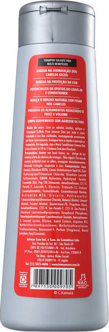 C.Kamura Intense One - Shampoo sem Sulfato 300ml