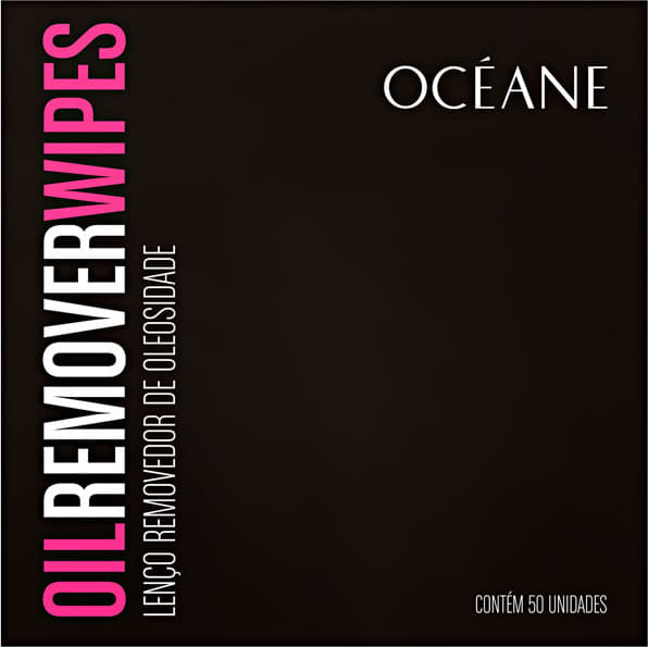 Océane Oil Remover Wipes - Lenço Removedor de Oleosidade