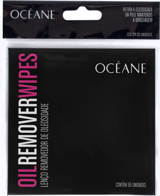 Océane Oil Remover Wipes - Lenço Removedor de Oleosidade