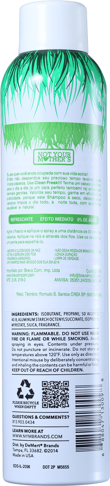 Not Your Mother's Clean Freak - Shampoo a Seco 198g