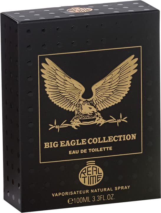 Big Eagle Collection Black Real Time Eau de Toilette - Perfume Masculino 100ml