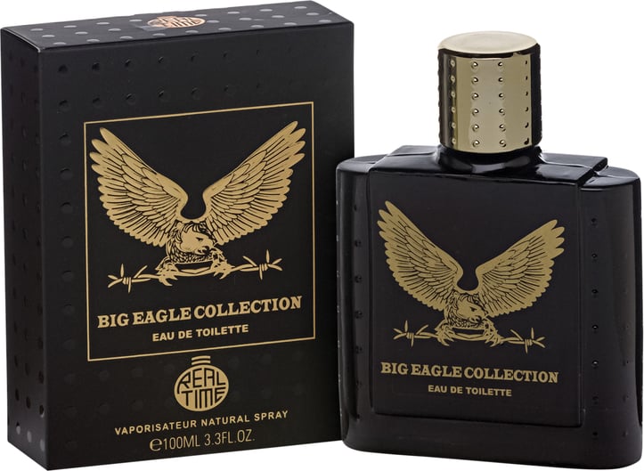 Big Eagle Collection Black Real Time Eau de Toilette - Perfume Masculino 100ml