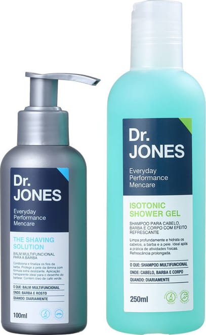 Kit Dr. Jones The Beard Pack (2 produtos)