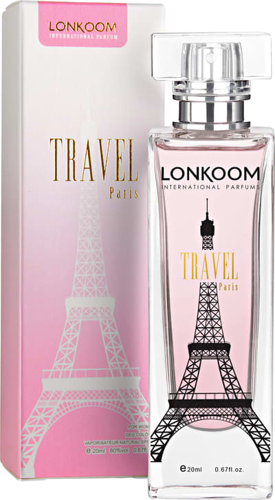 Lonkoom Travel Paris For Women Deo Colonia - Perfume Feminino 20ml