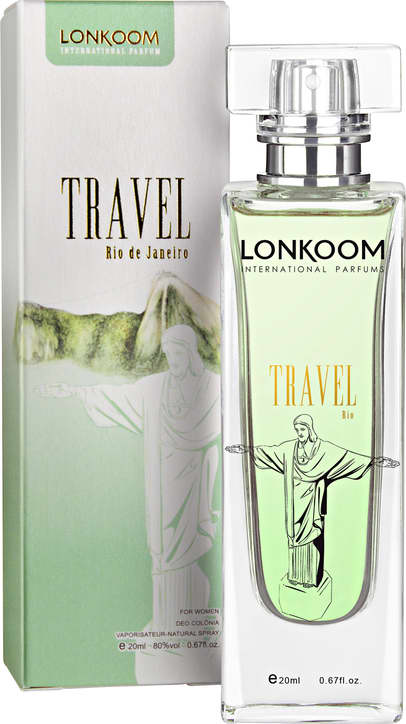 Lonkoom Travel Rio de Janeiro For Women Deo Colonia - Perfume Feminino 20ml