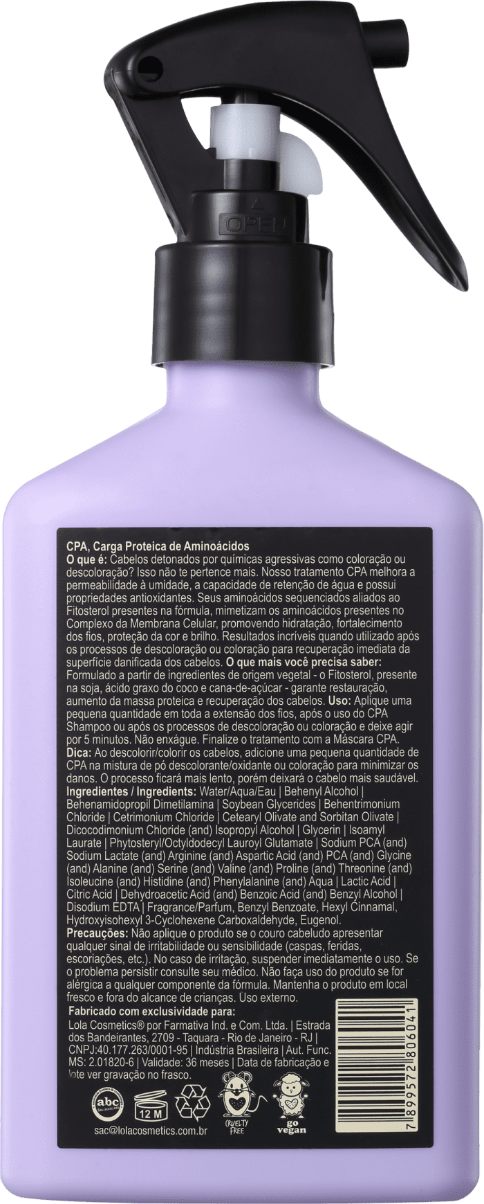 Lola Cosmetics Eu Sei o Que Você Fez na Química Passada - Spray de Tratamento 250ml