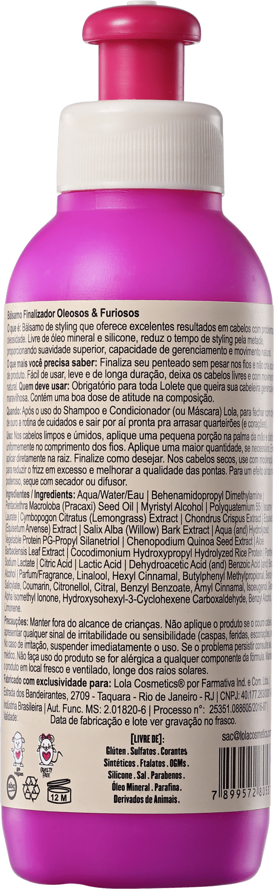 Lola Cosmetics Oleosos e Furiosos - Bálsamo Modelador 120ml