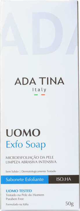 Ada Tina Uomo Exfo Soap - Sabonete Líquido Esfoliante 50g