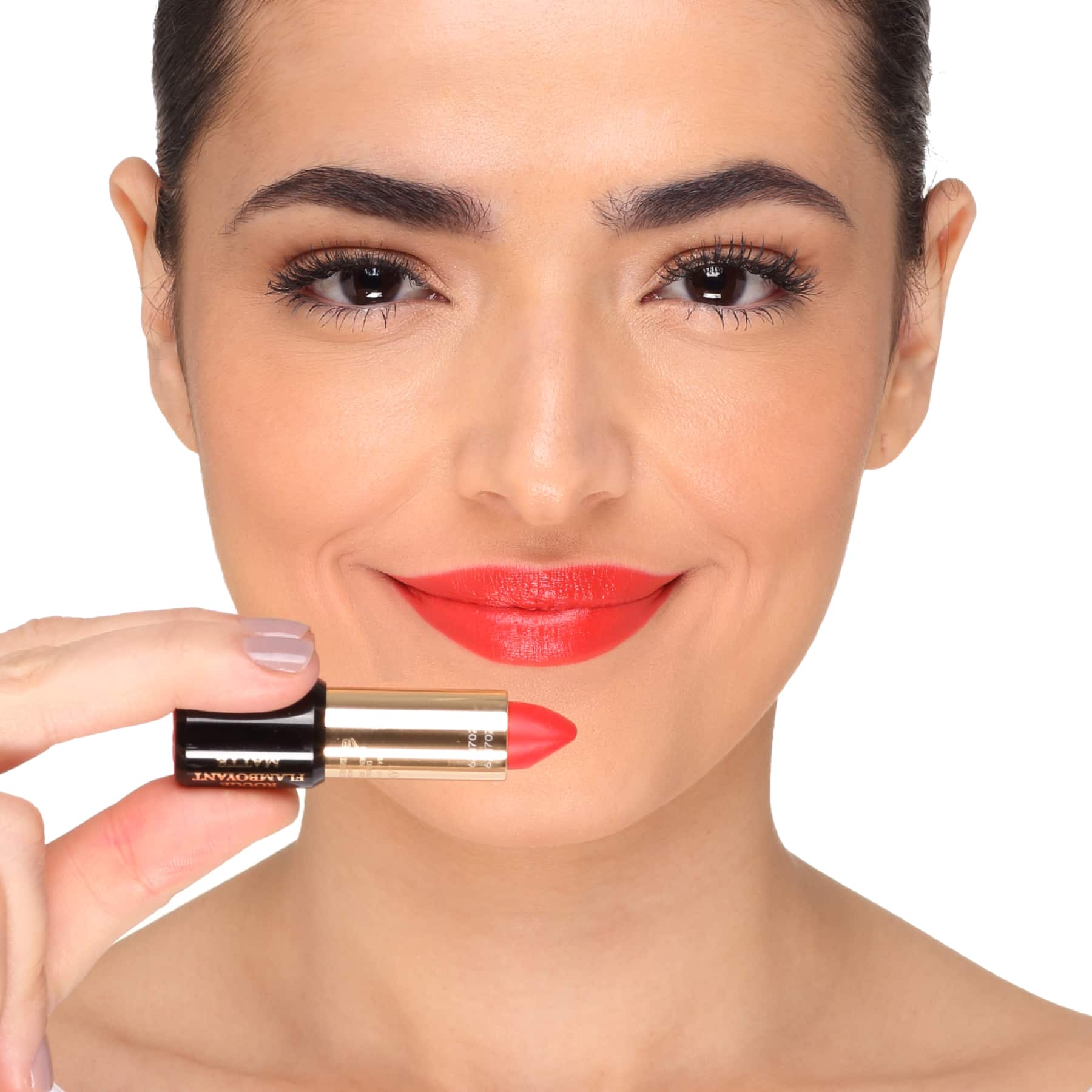 Lancôme L'Absolu Rouge Définition 198 Rouge Flamboyant - Batom Matte 3,4g