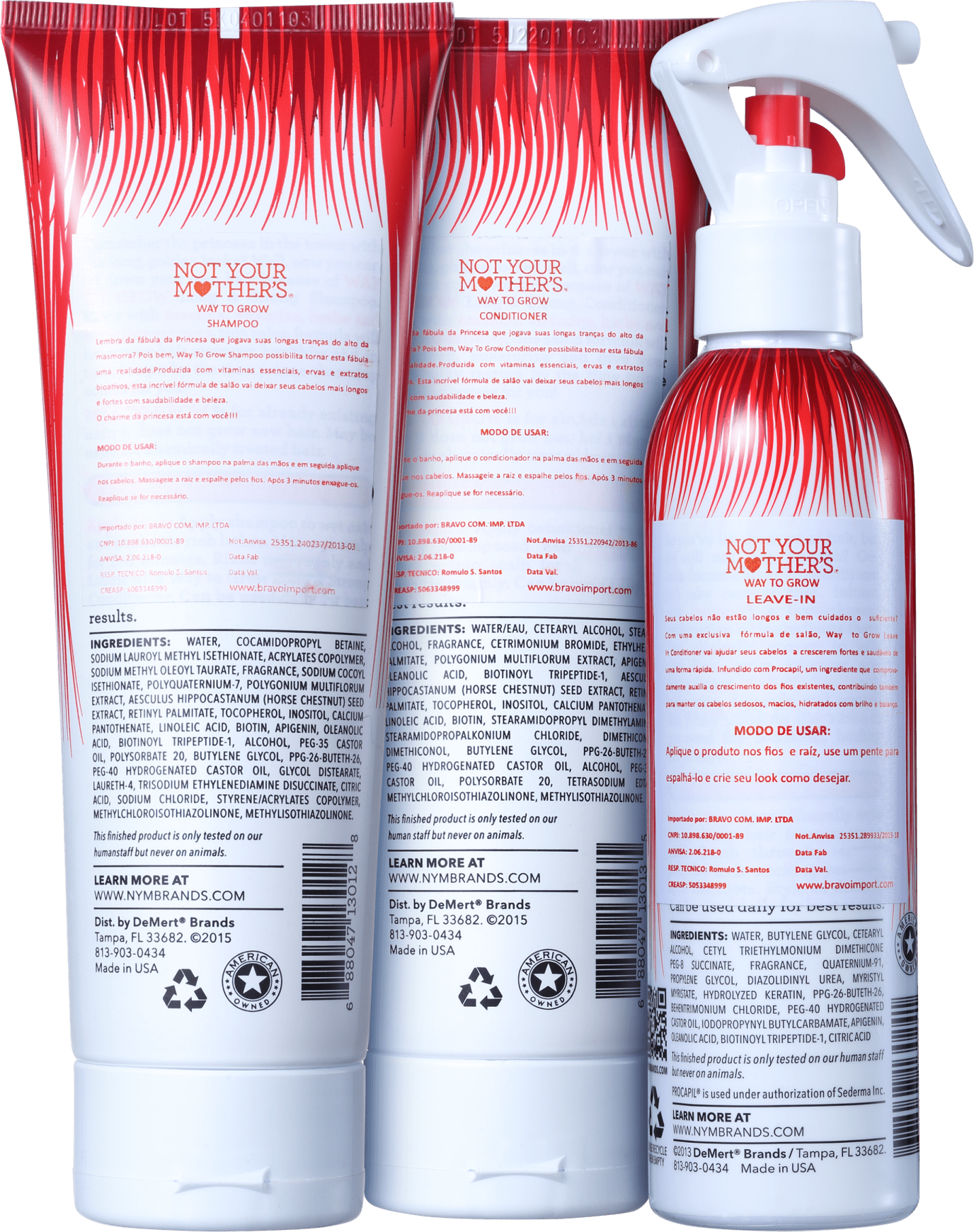 Kit Not Your Mother's Way to Grow Triplo (3 Produtos)
