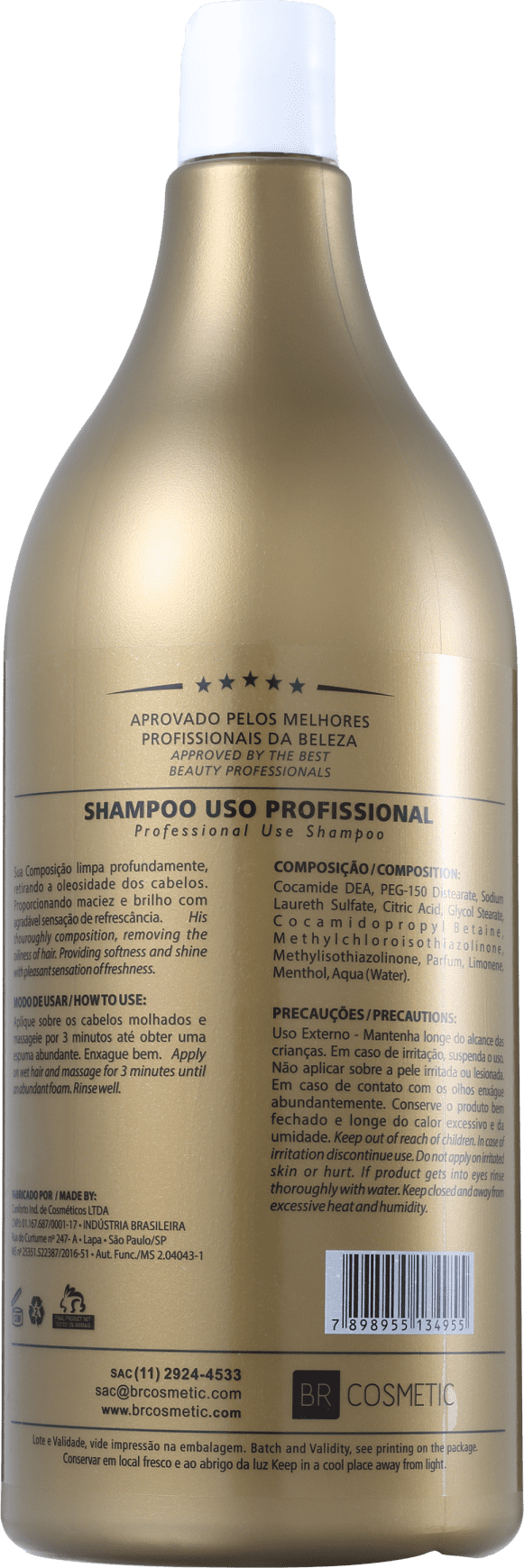 Jacques Janine Professionnel Refrescante - Shampoo sem Sal 1500ml