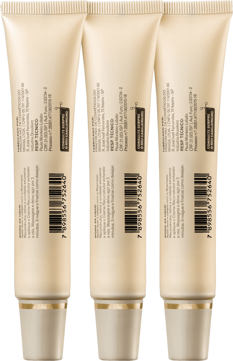 Lowell Bioplastia Capilar Ritual - Máscara de Reconstrução 3x25ml