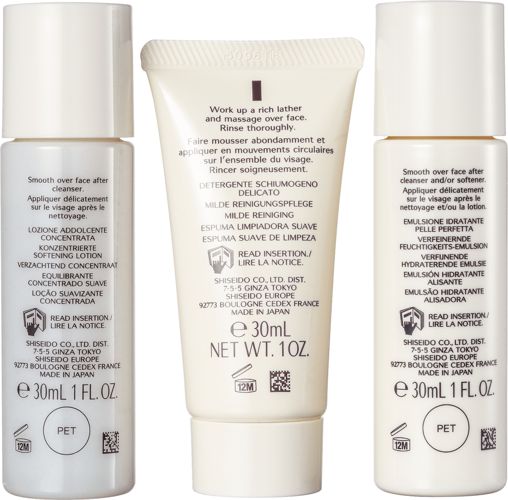 Kit Shiseido Ibuki Starter Ready (3 produtos)