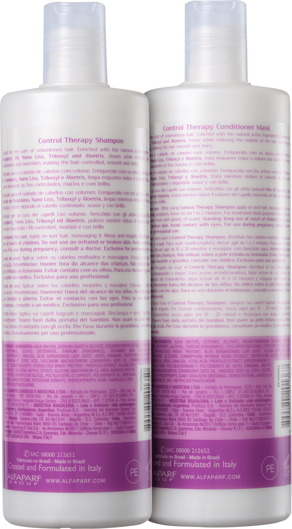 Kit Yellow YE Control Therapy (2 Produtos)