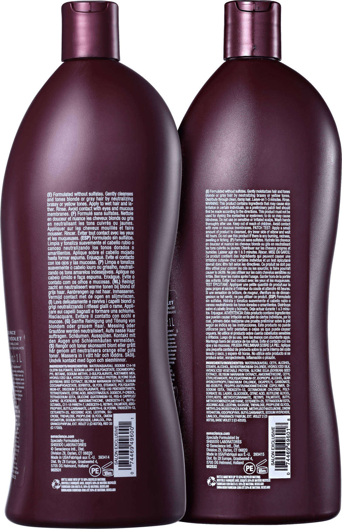 Kit Senscience True Hue Violet Duo Salon (2 Produtos)