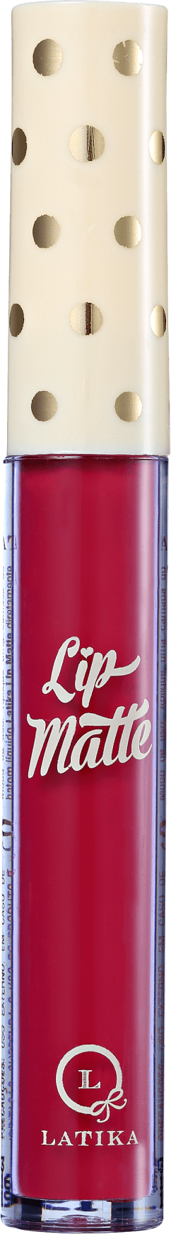 Latika Lip Rosa Nº3 - Batom Líquido Matte 4ml