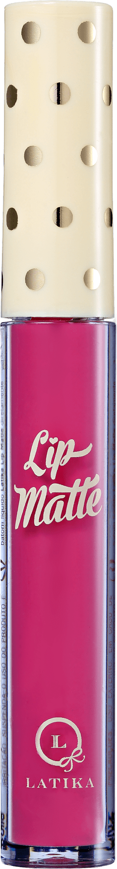 Latika Lip Rosa Nº4 - Batom Líquido Matte 4ml