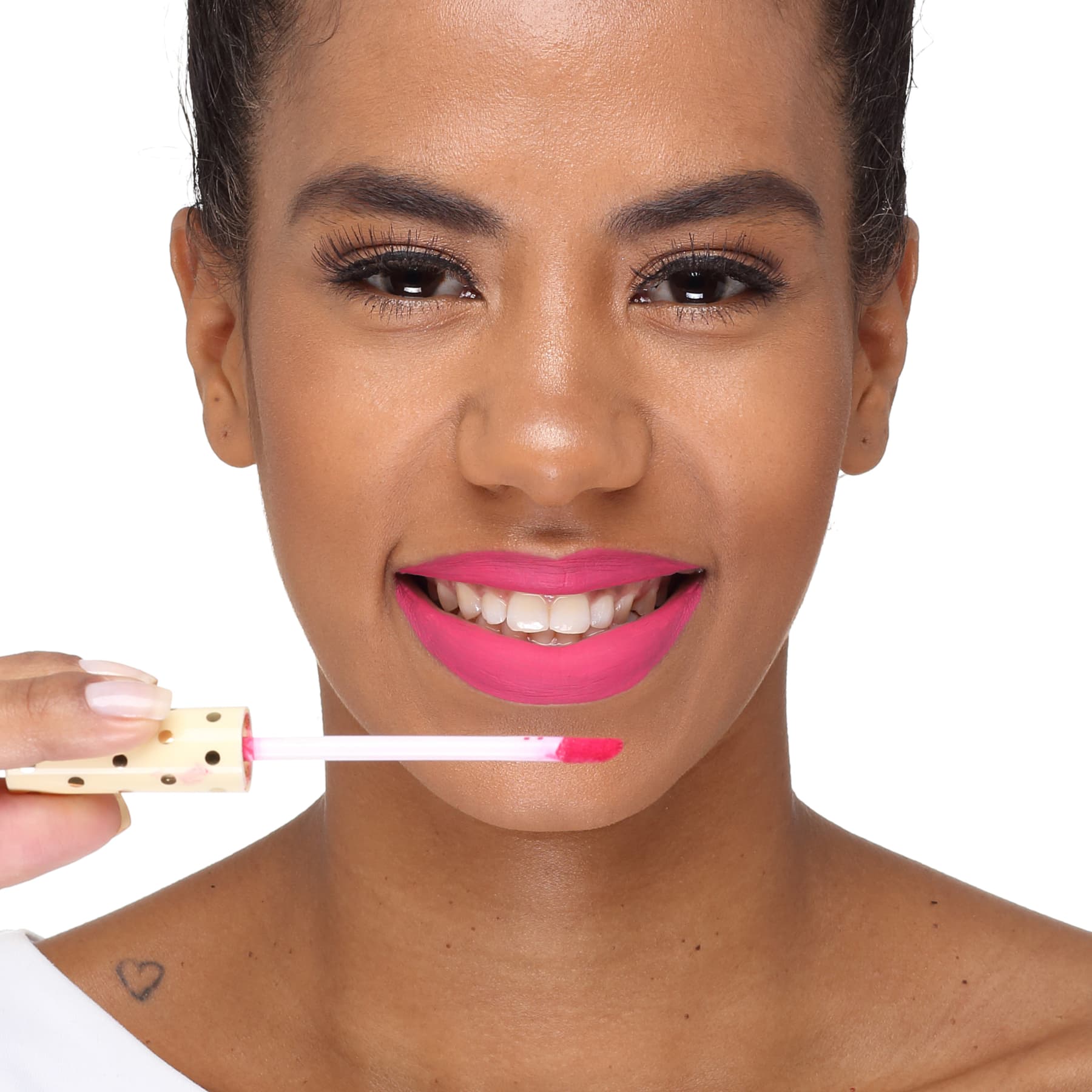 Latika Lip Rosa Nº4 - Batom Líquido Matte 4ml
