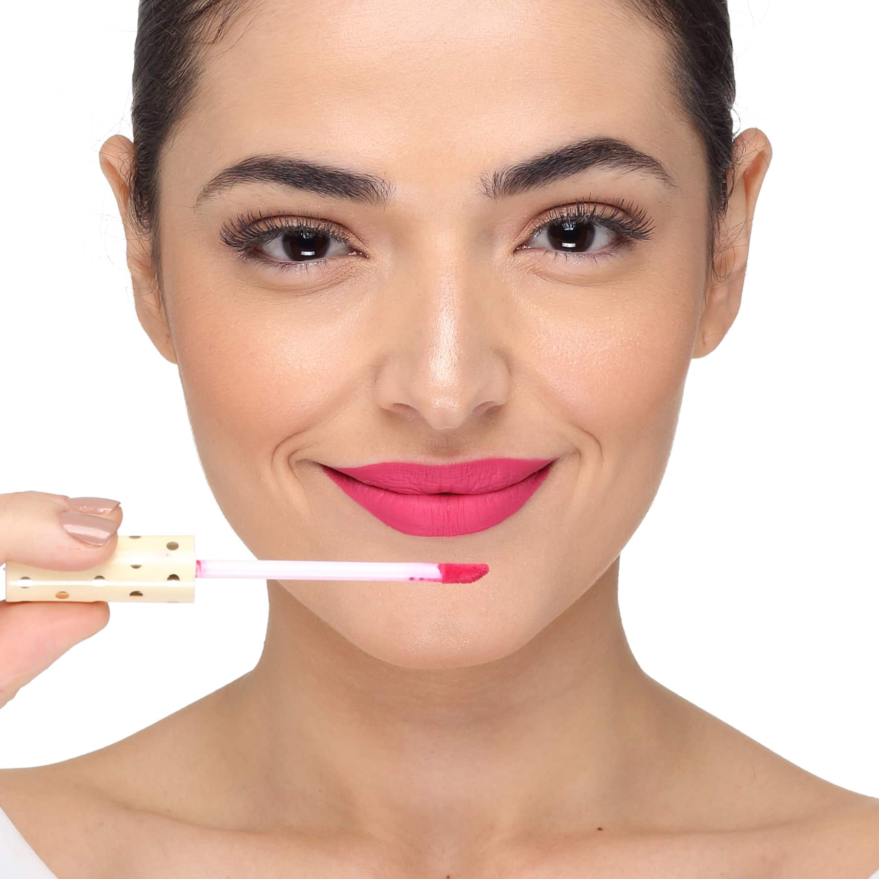 Latika Lip Rosa Nº4 - Batom Líquido Matte 4ml