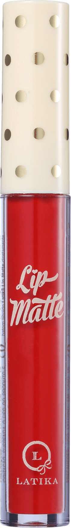Latika Lip Vermelho Nº25 - Batom Líquido Matte 4ml