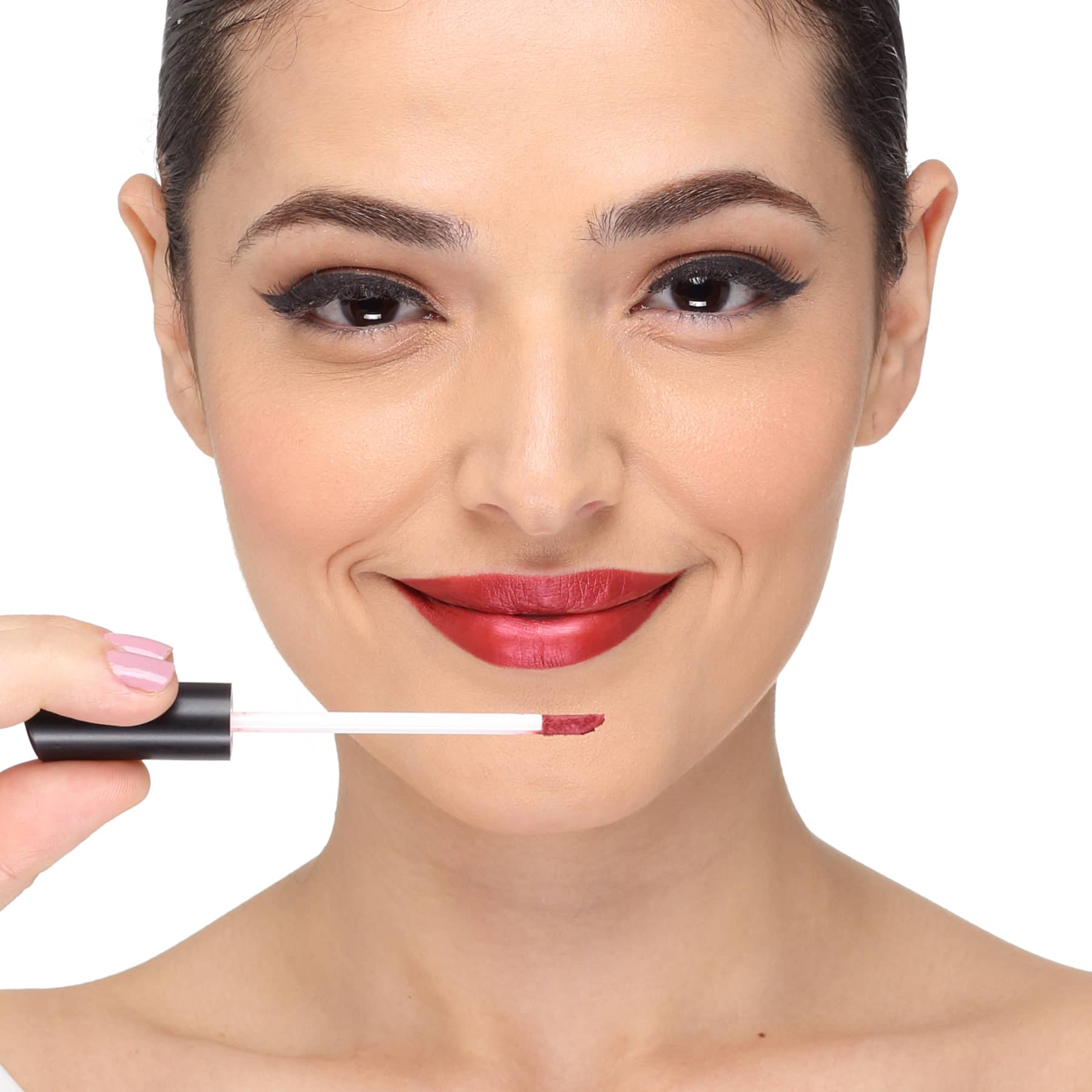 Catharine Hill Matte Metalizado Scarlet - Batom Líquido 4,5g