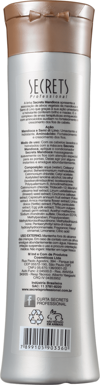 Secrets Professional Mandioca - Condicionador 300ml