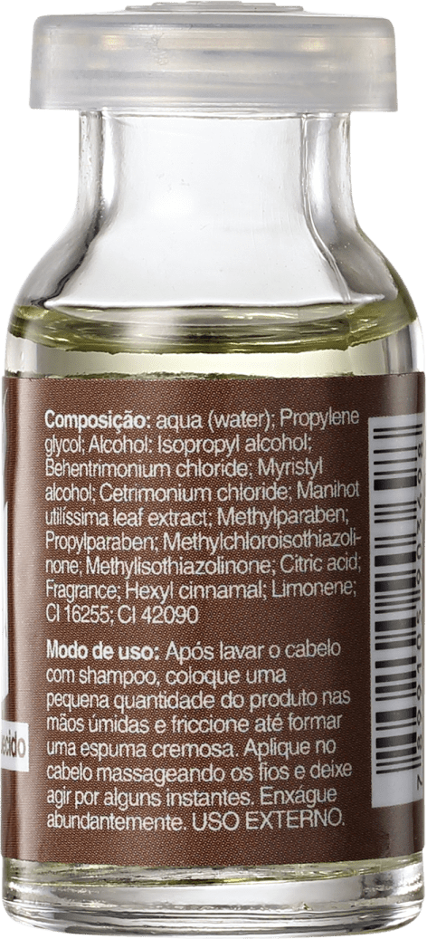 Secrets Professional Fluido Auto Aquecido Mandioca - Ampola de Nutrição 12ml