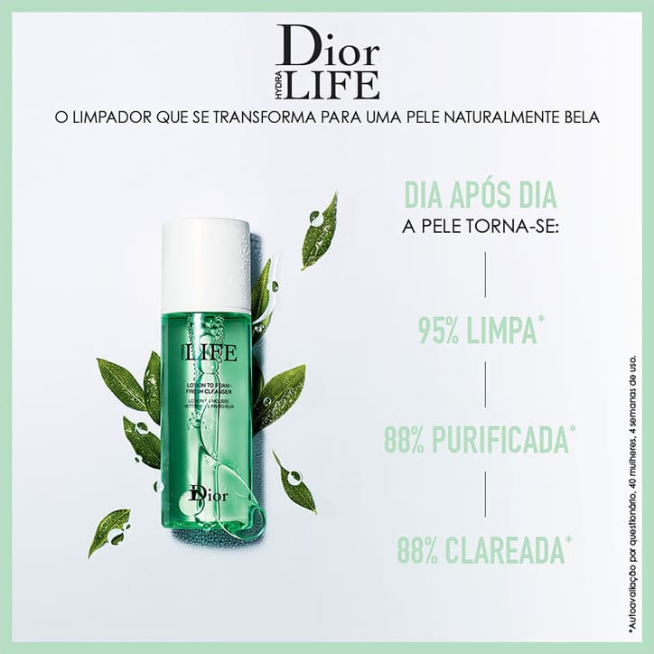 Dior Hydra Life Lotion To Foam - Espuma de Limpeza Facial 190ml