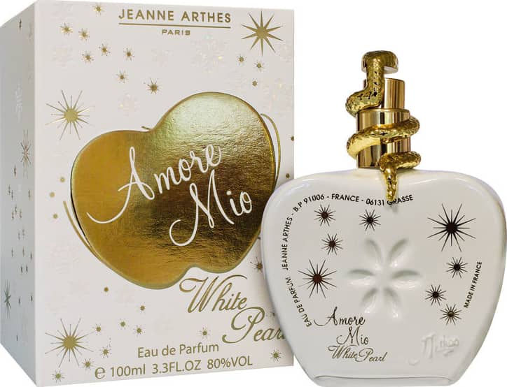 Amore Mio White Pearl Jeanne Arthes Eau de Toilette - Perfume Feminino 100ml