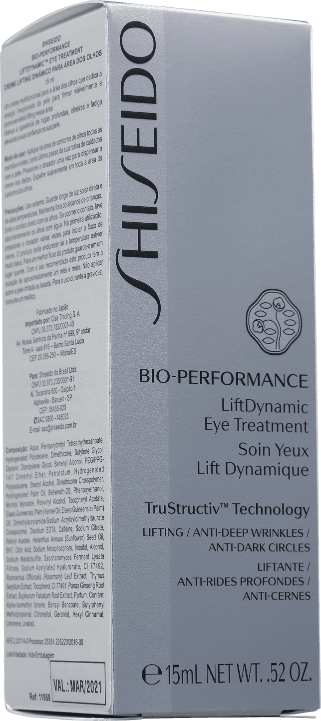 Shiseido Bio-Performance Liftdynamic Eye Treatment - Creme para Olhos 15ml
